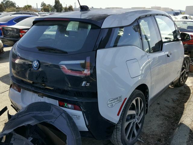 WBY1Z6C32HV548615 - 2017 BMW I3 BEV WHITE photo 4