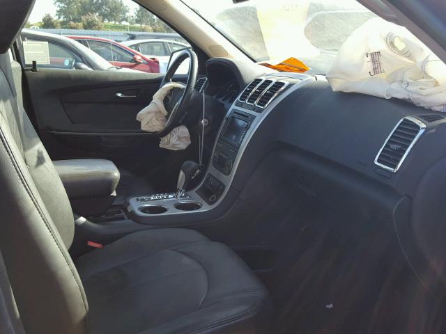 1GKKVRED5BJ162850 - 2011 GMC ACADIA SLT მწვანე ფოტო 5