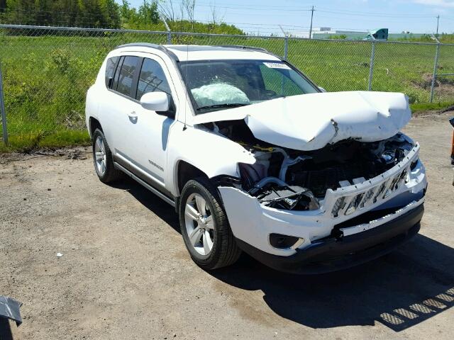 1C4NJDAB6HD197464 - 2017 JEEP COMPASS SP WHITE photo 1