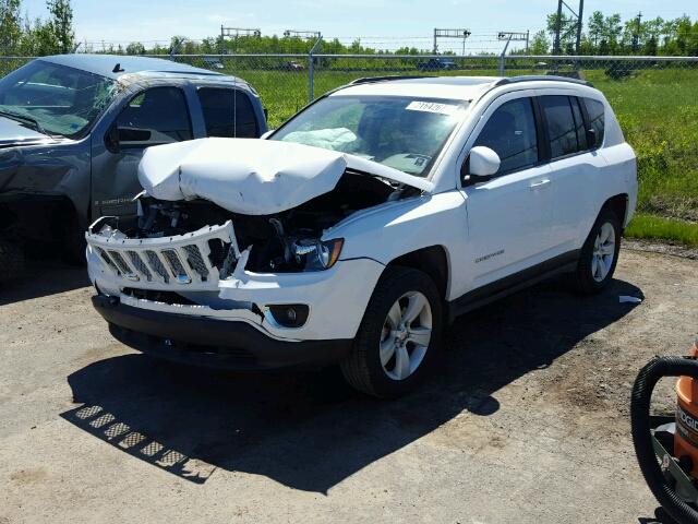 1C4NJDAB6HD197464 - 2017 JEEP COMPASS SP WHITE photo 2