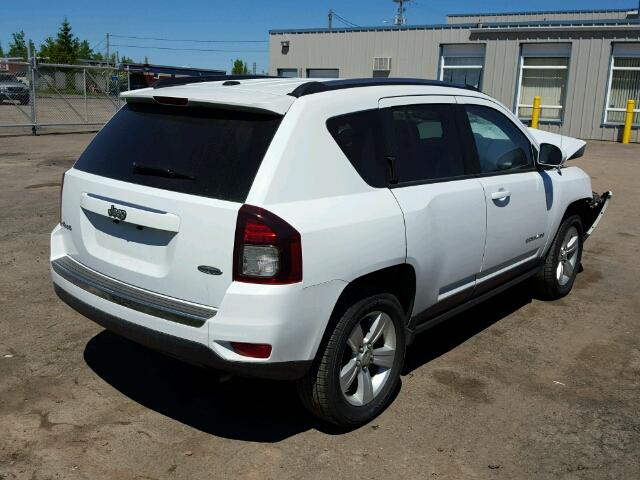 1C4NJDAB6HD197464 - 2017 JEEP COMPASS SP WHITE photo 4
