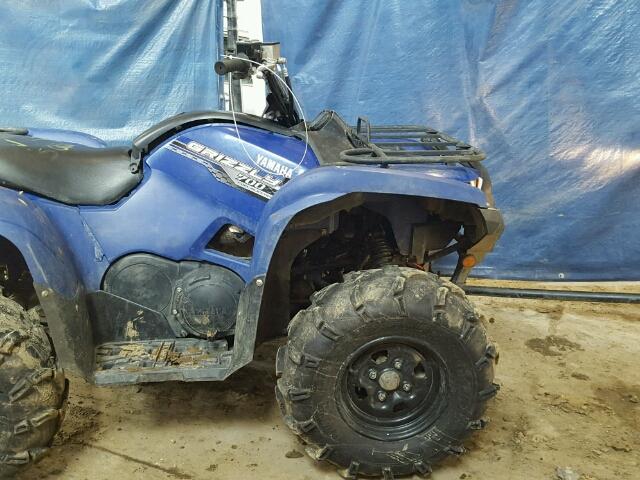 5Y4AM53WZEA300231 - 2014 YAMAHA YFM700 FWA BLUE photo 5