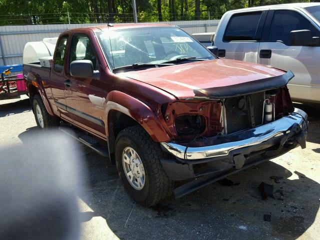 1GTDS39E388219642 - 2008 GMC CANYON SLE MAROON photo 1