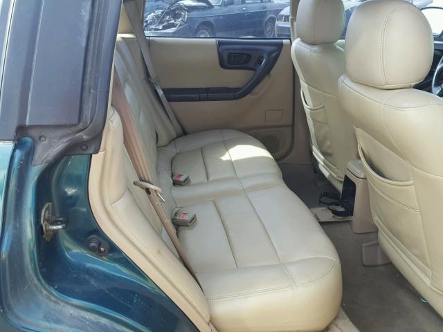 JF1SF6556XH733525 - 1999 SUBARU FORESTER S GREEN photo 6