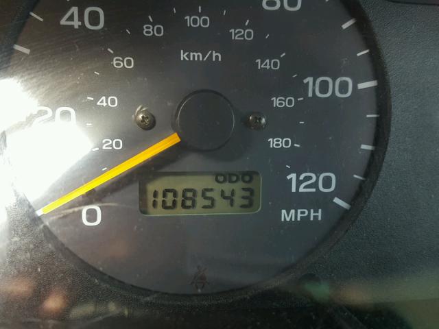 JF1SF6556XH733525 - 1999 SUBARU FORESTER S GREEN photo 8