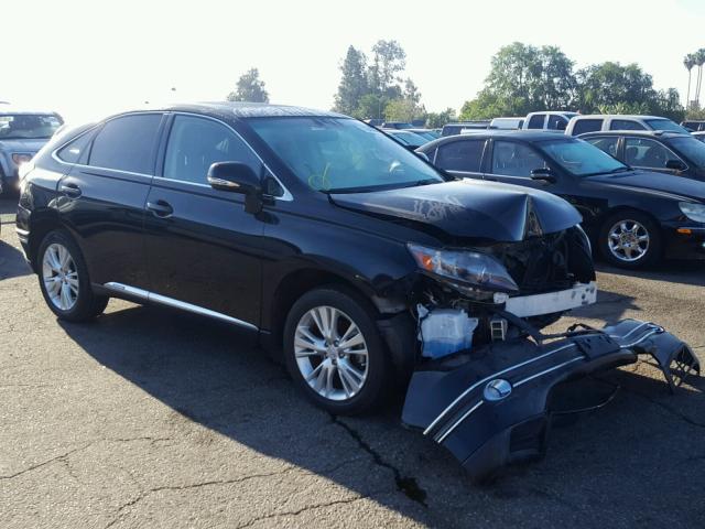 JTJZB1BA6B2004474 - 2011 LEXUS RX 450 BLACK photo 1