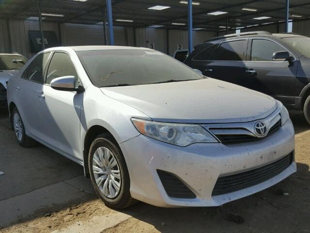 4T4BF1FK2DR334715 - 2013 TOYOTA CAMRY L SILVER photo 1