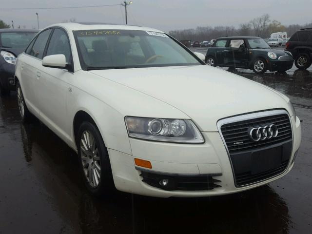 WAUDH74F46N180044 - 2006 AUDI A6 3.2 QUA WHITE photo 1