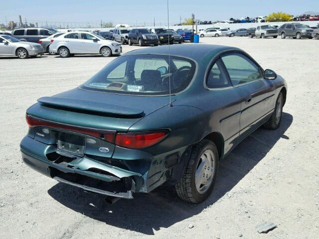 3FAKP113XYR146605 - 2000 FORD ESCORT ZX2 GREEN photo 4