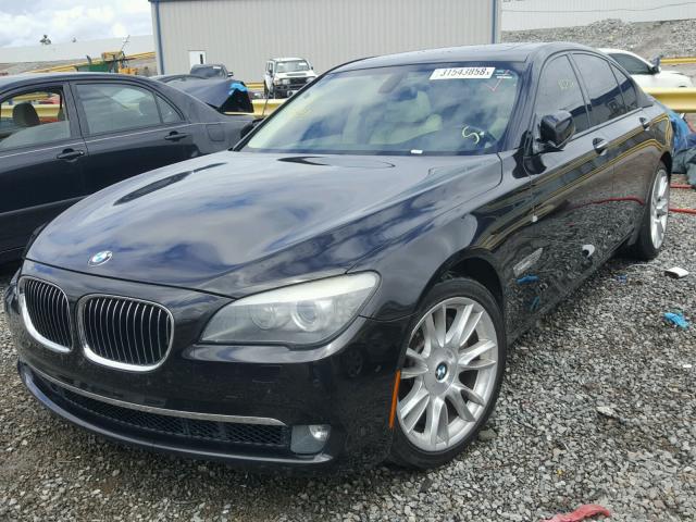 WBAKA8C56ACY36100 - 2010 BMW 750 I BLACK photo 2