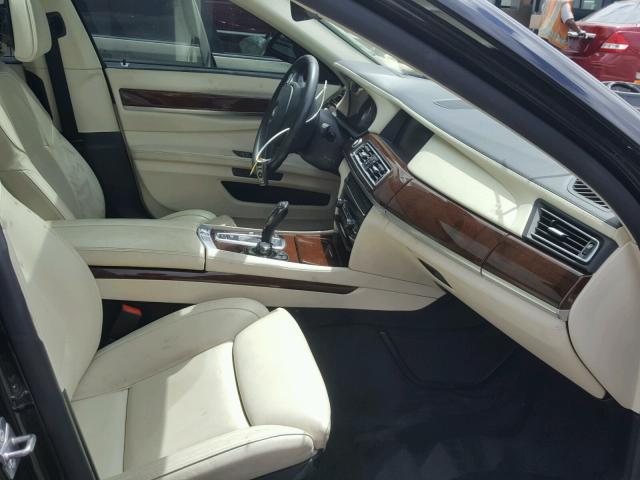 WBAKA8C56ACY36100 - 2010 BMW 750 I BLACK photo 5