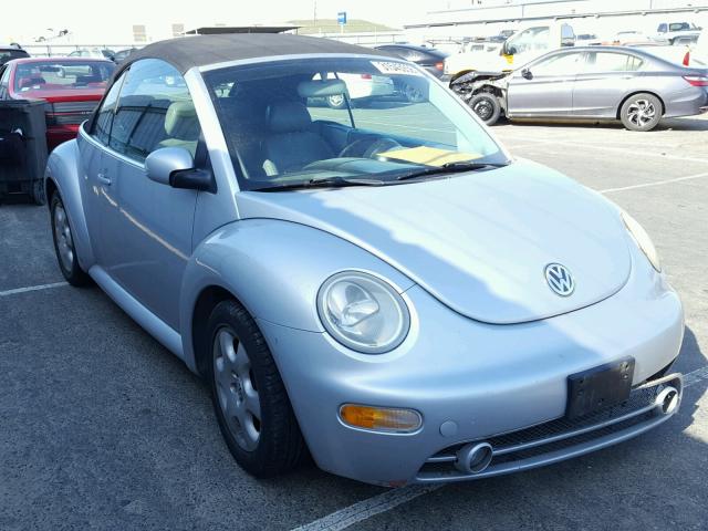 3VWCK21Y43M331461 - 2003 VOLKSWAGEN NEW BEETLE 银色 照片 1