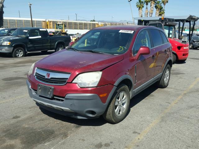 3GSCL33P89S604663 - 2009 SATURN VUE XE RED photo 2