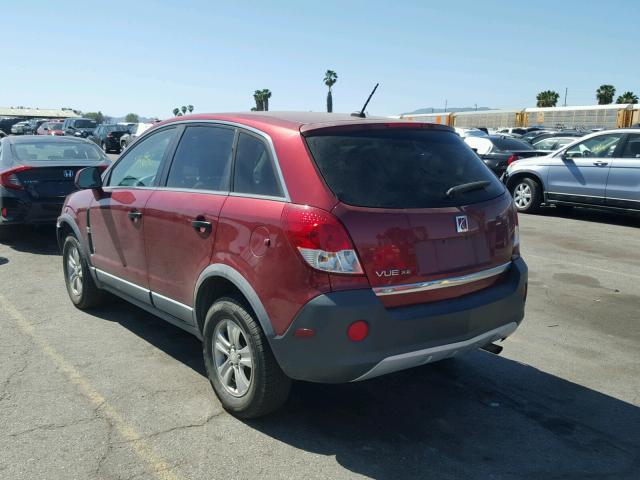 3GSCL33P89S604663 - 2009 SATURN VUE XE RED photo 3