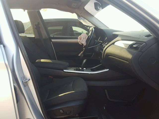 5UXWX9C56E0D10700 - 2014 BMW X3 XDRIVE2 SILVER photo 5