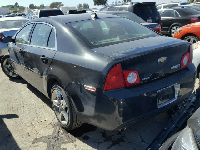 1G1ZB5E0XCF310383 - 2012 CHEVROLET MALIBU LS 黑色 照片 3