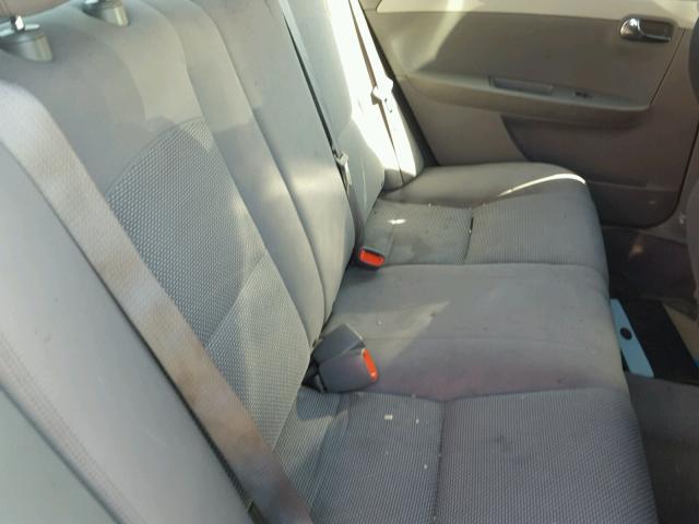 1G1ZB5E0XCF310383 - 2012 CHEVROLET MALIBU LS 黑色 照片 6