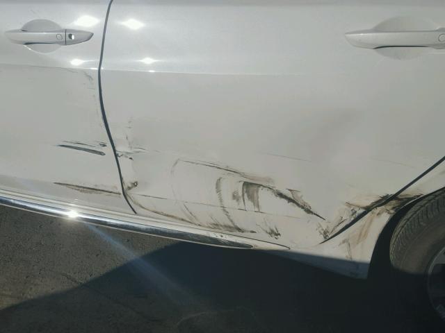 19UUB2F56JA010748 - 2018 ACURA TLX TECH WHITE photo 9