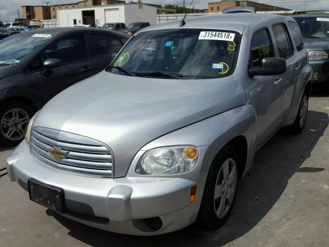 3GNBAADBXAS570709 - 2010 CHEVROLET HHR LS SILVER photo 2
