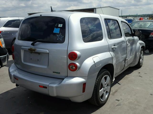 3GNBAADBXAS570709 - 2010 CHEVROLET HHR LS SILVER photo 4