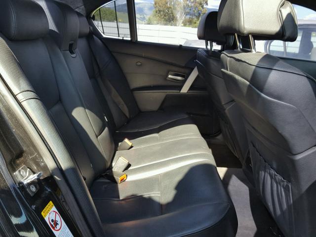 WBSNB93556CX06506 - 2006 BMW M5 BLACK photo 6