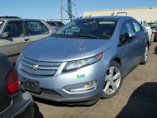 1G1RE6E42EU132015 - 2014 CHEVROLET VOLT SILVER photo 2