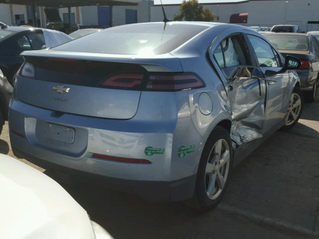 1G1RE6E42EU132015 - 2014 CHEVROLET VOLT SILVER photo 4