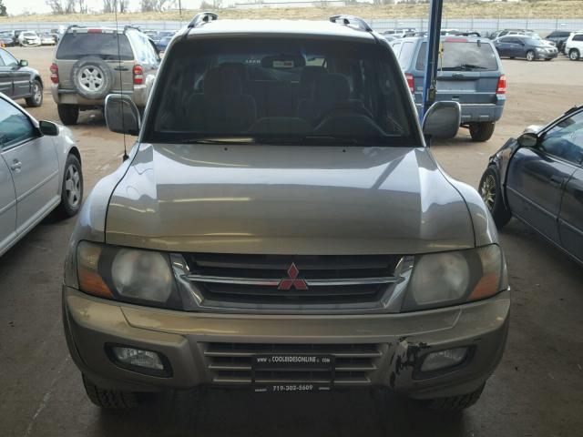 JA4MW31R91J015052 - 2001 MITSUBISHI MONTERO XL GOLD photo 9