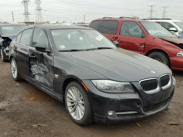 WBAPL5C59BA919516 - 2011 BMW 335 XI BLACK photo 1