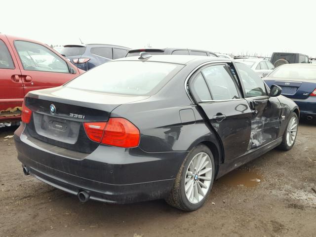 WBAPL5C59BA919516 - 2011 BMW 335 XI BLACK photo 4