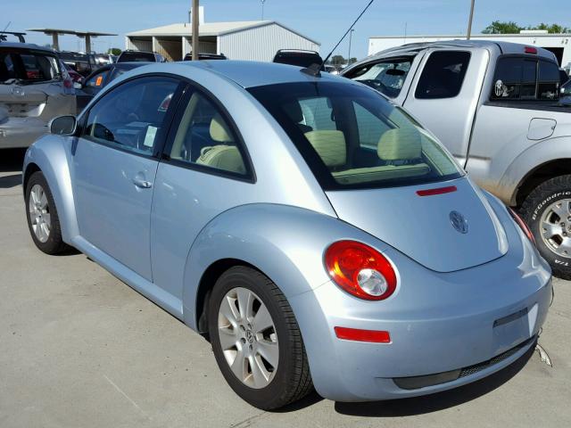 3VWRG3AG9AM014703 - 2010 VOLKSWAGEN NEW BEETLE 蓝色 照片 3