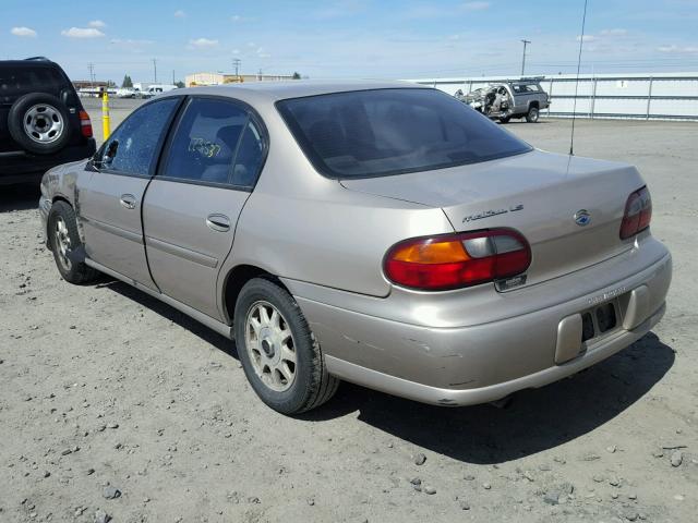 1G1NE52M6X6121247 - 1999 CHEVROLET MALIBU LS 米色 照片 3