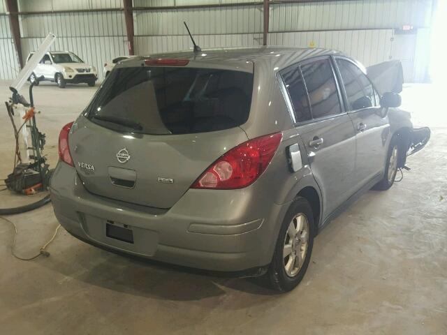 3N1BC1CP3CK803075 - 2012 NISSAN VERSA S/SL GRAY photo 4