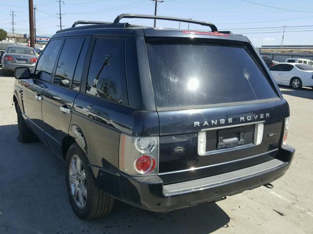 SALME11483A128746 - 2003 LAND ROVER RANGE ROVE BLACK photo 3