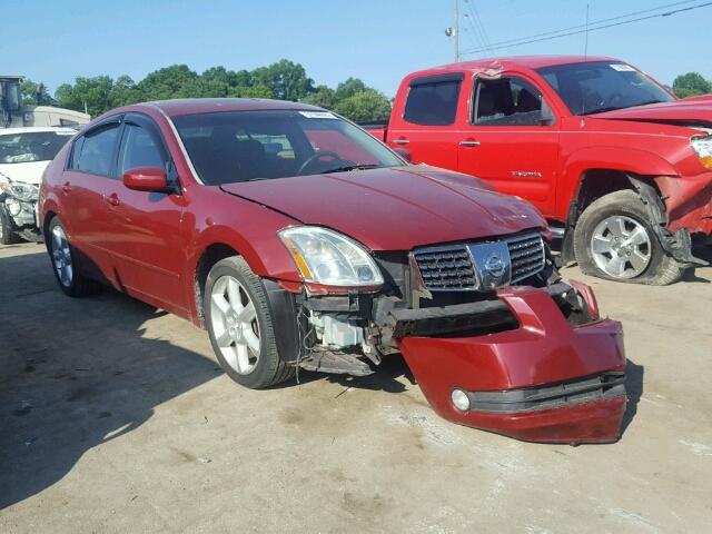 1N4BA41E65C849343 - 2005 NISSAN MAXIMA SE MAROON photo 1