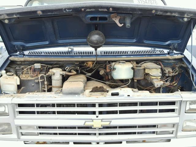 2GNEG25Z6L4129136 - 1990 CHEVROLET G20 TWO TONE photo 7