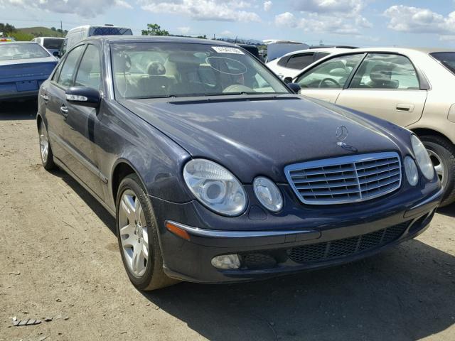 WDBUF70J23A174571 - 2003 MERCEDES-BENZ E 500 BLUE photo 1