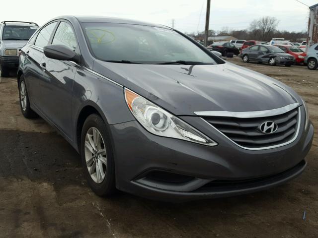 5NPEB4ACXBH169335 - 2011 HYUNDAI SONATA GLS GRAY photo 1