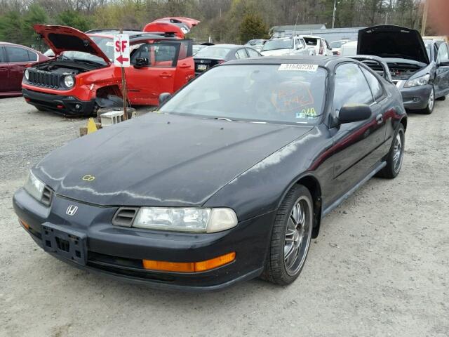 JHMBB2153NC008185 - 1992 HONDA PRELUDE SI BLACK photo 2