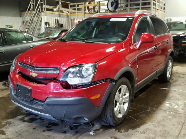 3GNAL2EK5FS507700 - 2015 CHEVROLET CAPTIVA LS MAROON photo 2