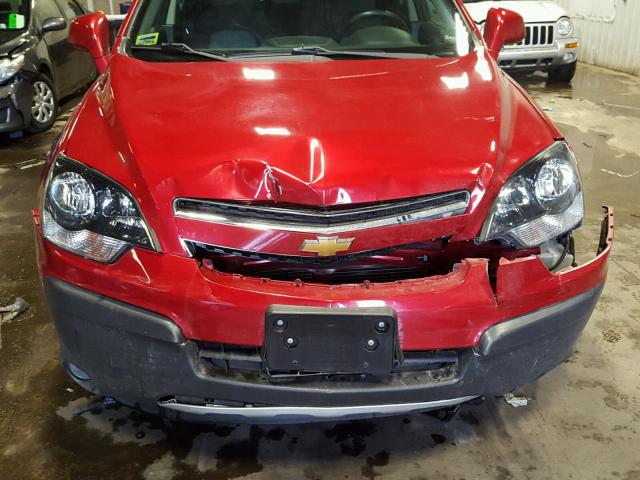 3GNAL2EK5FS507700 - 2015 CHEVROLET CAPTIVA LS 栗色 照片 9