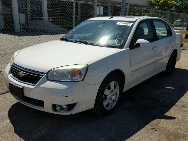 1G1ZU53896F250541 - 2006 CHEVROLET MALIBU LTZ WHITE photo 2