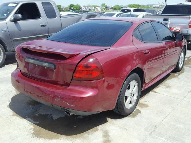 2G2WP552961127084 - 2006 PONTIAC GRAND PRIX Bordo foto 4
