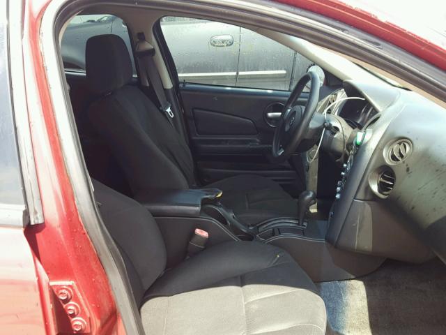 2G2WP552961127084 - 2006 PONTIAC GRAND PRIX Bordo foto 5