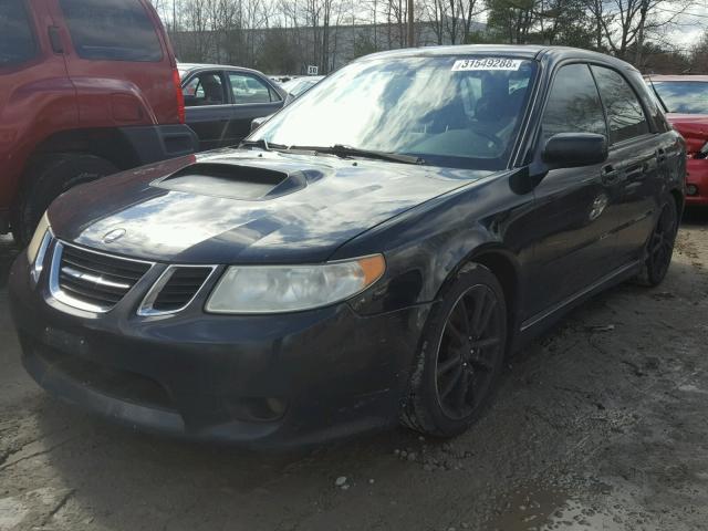 JF4GG22605G050475 - 2005 SAAB 9-2 AERO BLACK photo 2