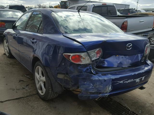 1YVHP80C065M18779 - 2006 MAZDA 6 I BLUE photo 3