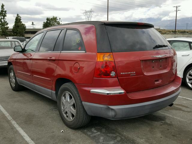 2C4GM68485R397080 - 2005 CHRYSLER PACIFICA T RED photo 3