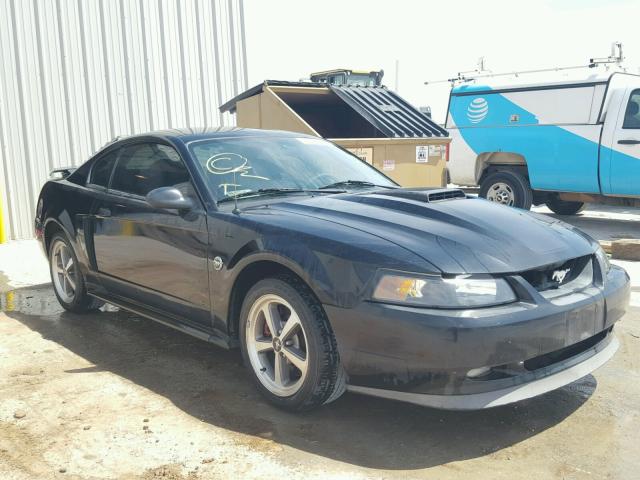 1FAFP42R94F151758 - 2004 FORD MUSTANG MA BLACK photo 1