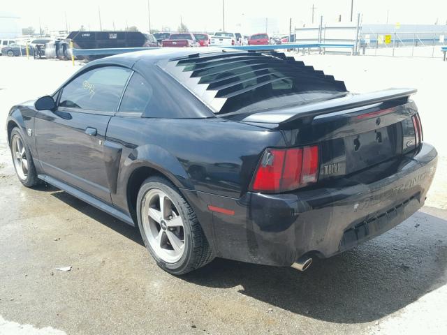 1FAFP42R94F151758 - 2004 FORD MUSTANG MA BLACK photo 3