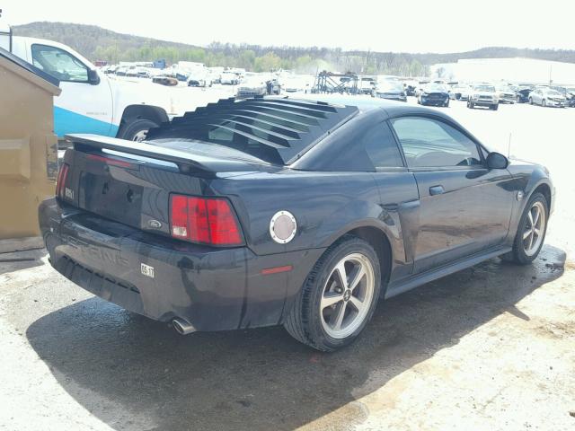 1FAFP42R94F151758 - 2004 FORD MUSTANG MA BLACK photo 4